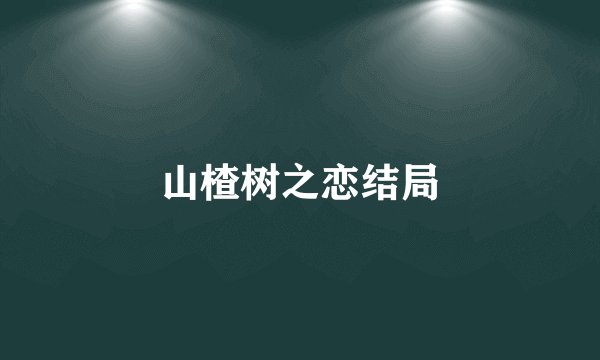 山楂树之恋结局