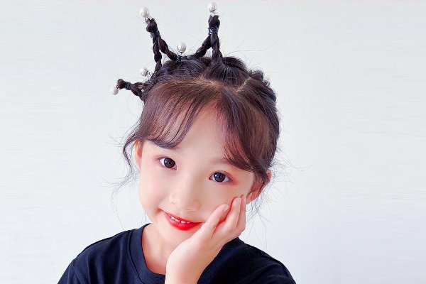 六一表演头发怎么扎