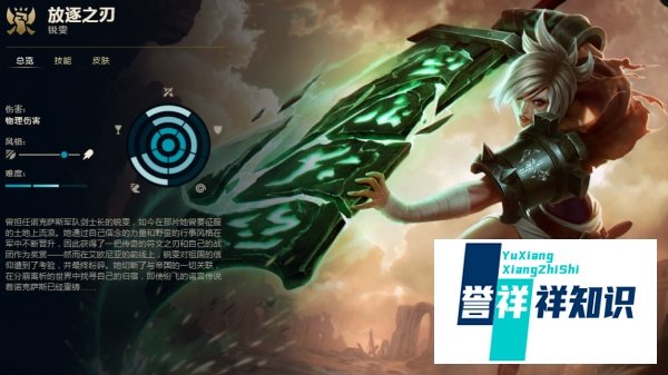 英雄联盟LOL S8放逐之刃瑞文肉装天赋符文