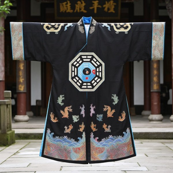 八卦绣道袍的意思