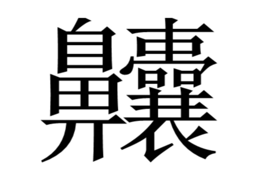 中国笔画最多的是哪个字?