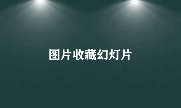 图片收藏幻灯片