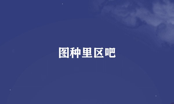 图种里区吧