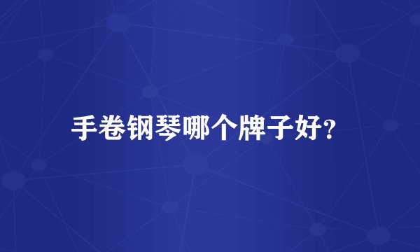 手卷钢琴哪个牌子好？