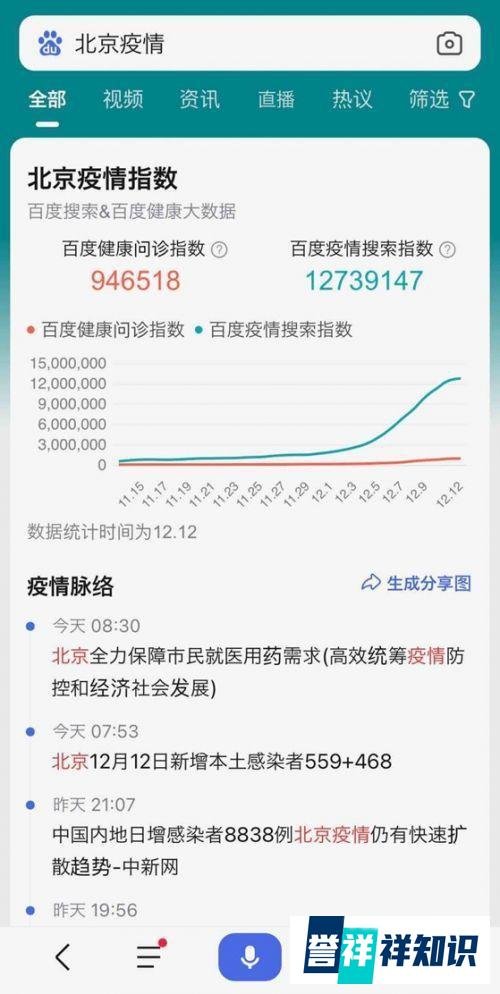 百度疫情指数上线 这是咋情况？