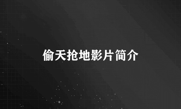 偷天抢地影片简介