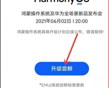 鸿蒙系统怎么更新到最新版本呢?
