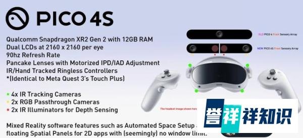 PICO将举行2024新品沟通会,有望推出PICO 4S