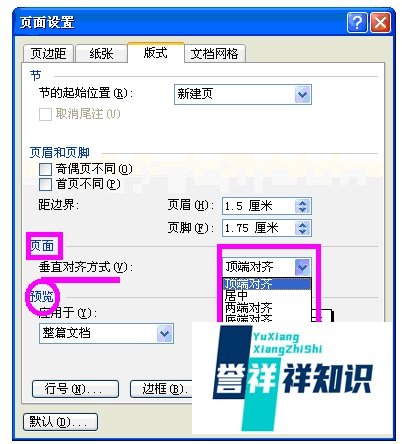 Microsoft word2003中怎样进行页面设置?