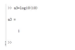 MATLAB 中如何输入 对数函数